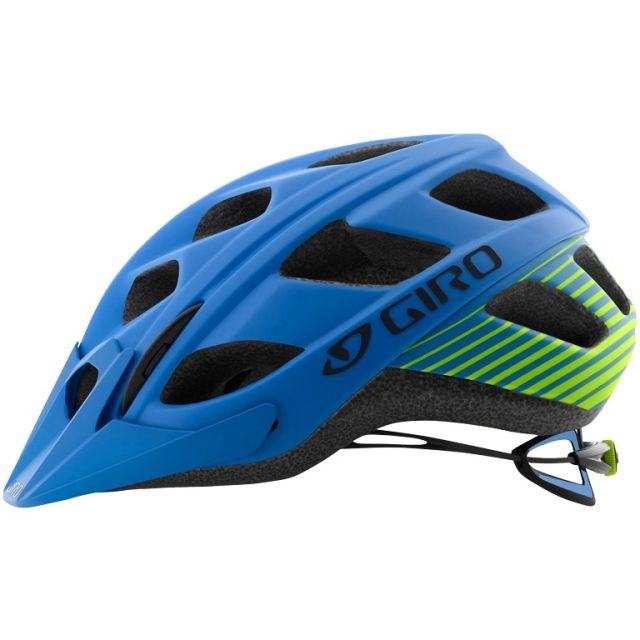 Giro Hex MTB Helmet - Blue/Lime 2