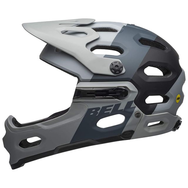Bell Super 3R MIPS Helmet - Grey/Gunmetal