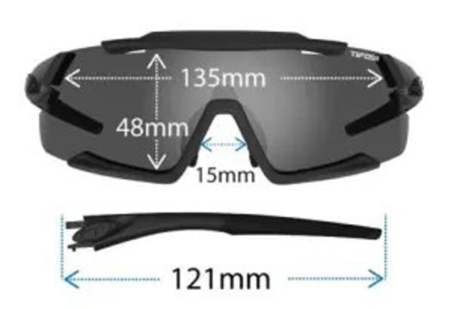 Tifosi Aethon Sunglasses - Crystal Blue
