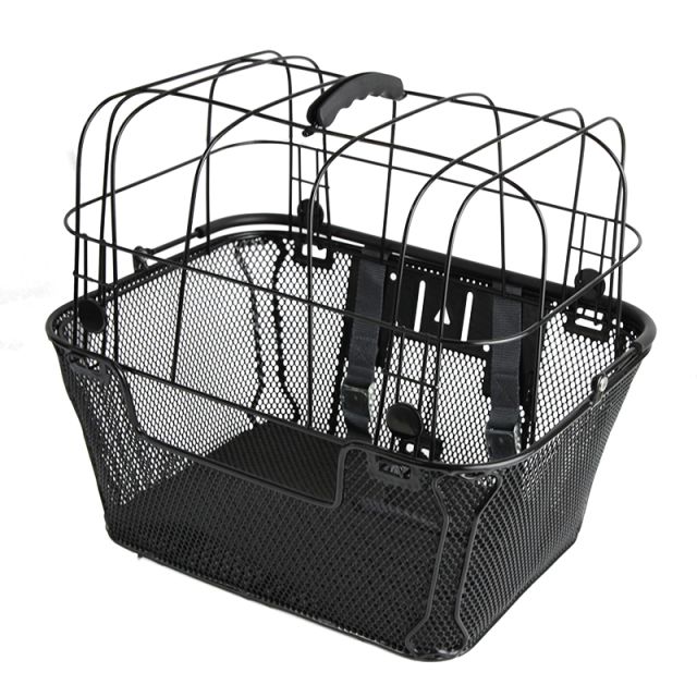 Pet Carrier Front Wire Basket with Lid