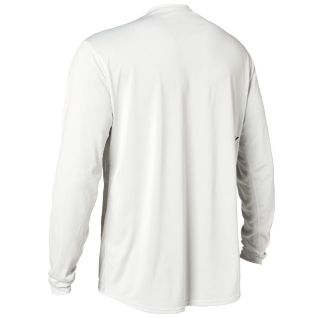 Fox Ranger Switch Long Sleeve Jersey 2021 – Light Grey | Ivanhoe Cycles