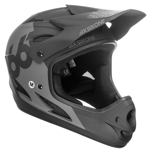 SixSixOne 661 Comp Full Face Helmet - Black
