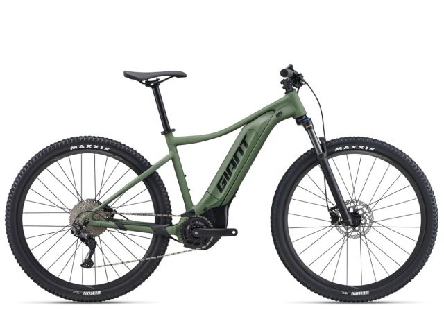 Green sale giant bike