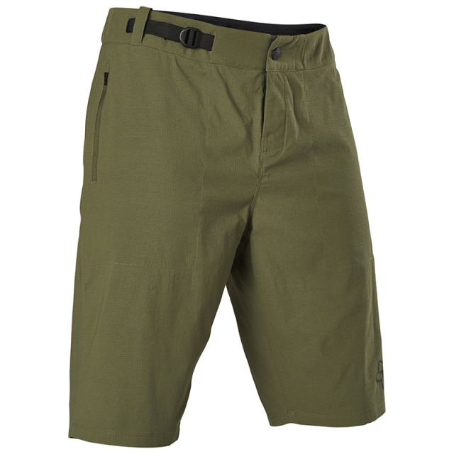 Fox Ranger MTB Shorts with Liner - Olive Green | Ivanhoe Cycles