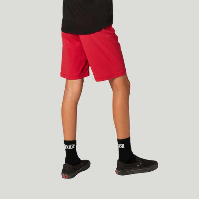 Fox Youth Ranger Kids Shorts 2021 - Chili Red