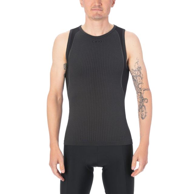 Giro Chrono Sleeveless Mens Base Layer - Charcoal