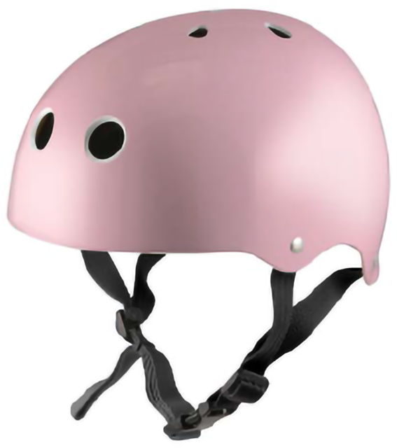 Kiddimoto Helmet -Metallic Pink  M 53-58cM
