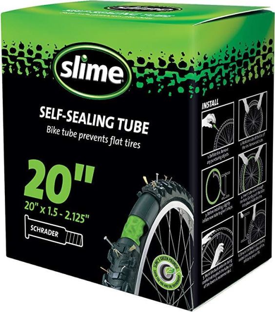 slime in road bike tires