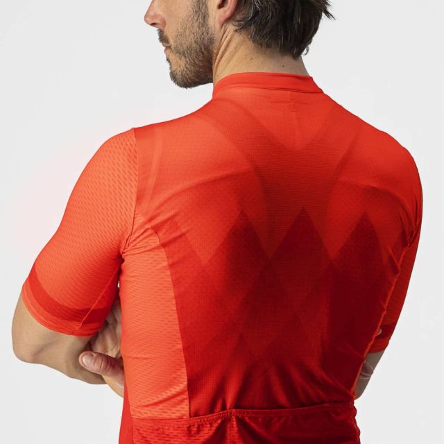 Castelli A Tutta Jersey - Fiery Red 6