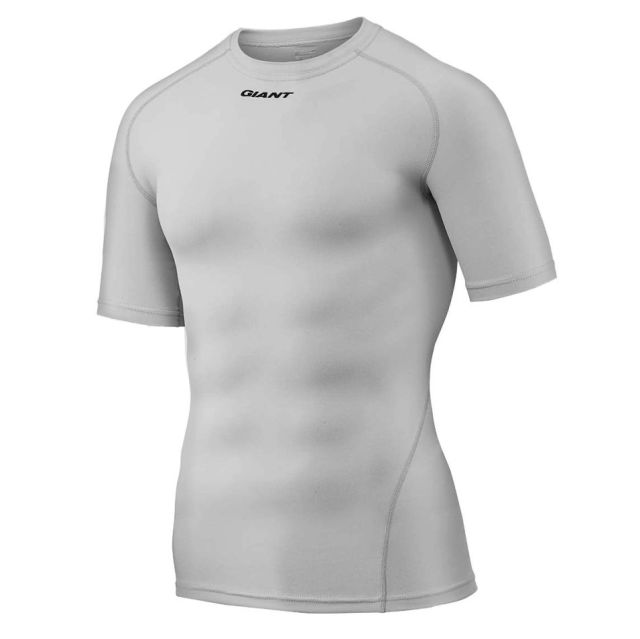 Giant 3D Short Sleeve Base Layer - Grey