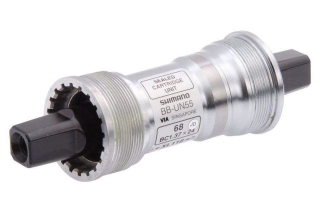Shimano UN55 122.5mm Square Taper Bottom Bracket (E