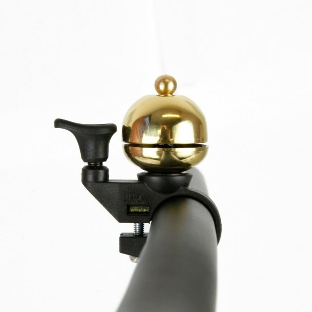 Gold Brass Retro Style Mini Flick Bell - Standard 22.2mm