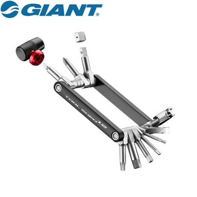 Giant Tool Shed 12 Folding Multi-Tool with Co2 Inflator