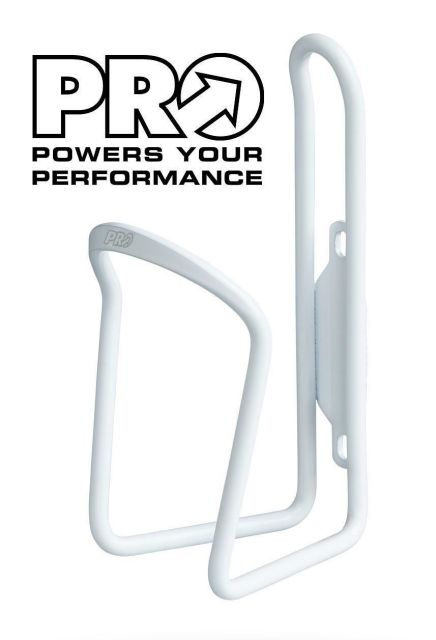PRO Alloy Bottle Cage - White