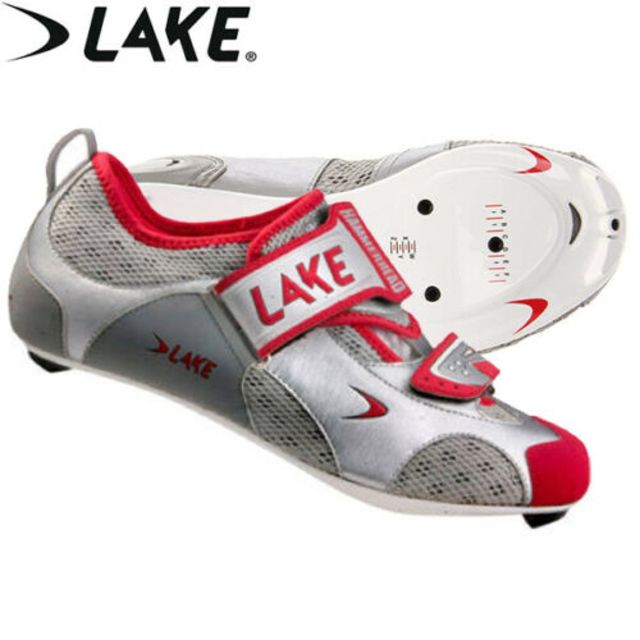Lake CX311C Triathlon - Silver/Red