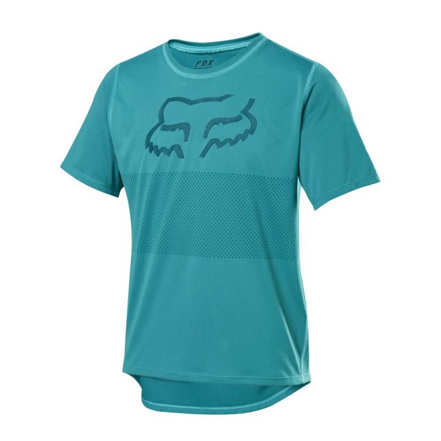 Fox Youth Ranger Short Sleeve Jersey - Aqua