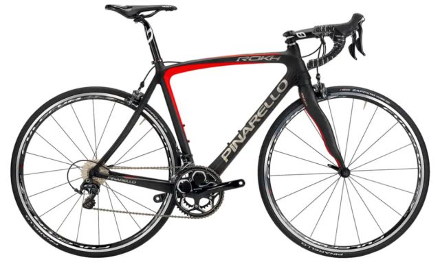 Pinarello Rokh Ultegra - Black/Red