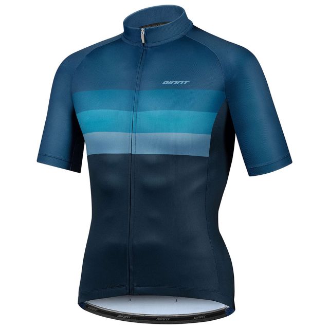 Giant Rival Short Sleeve Jersey 2022 - Starry Night Blue | Ivanhoe Cycles