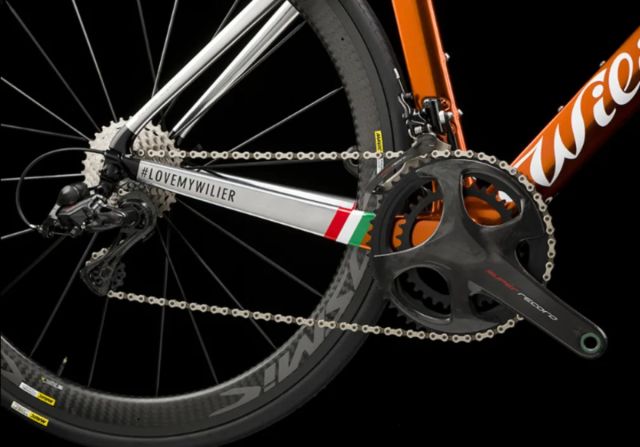 Wilier Cento 10 Air Frameset - Ramato