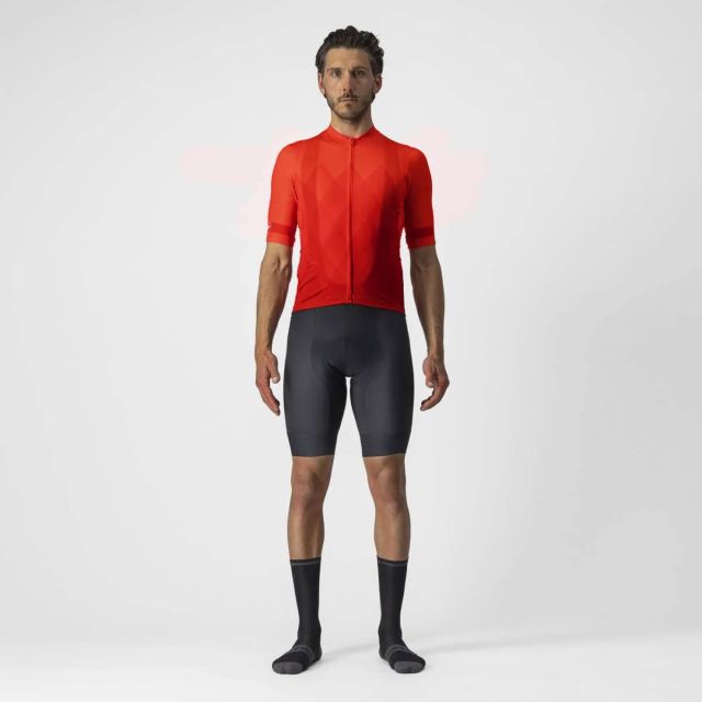 Castelli A Tutta Jersey - Fiery Red 7