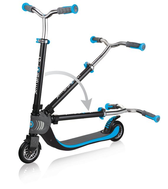 Globber 2 wheel blue scooter