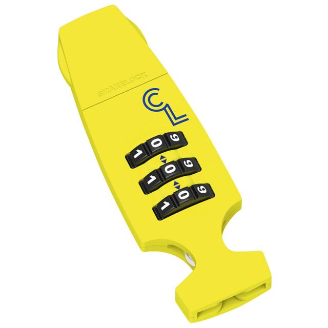 Lazer Cappuccino Helmet Lock - Yellow