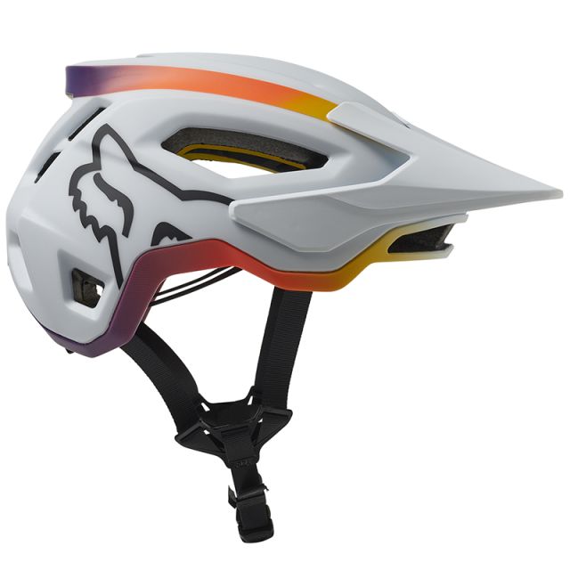 Fox Speedframe MIPS Vnish Helmet - White | Ivanhoe Cycles