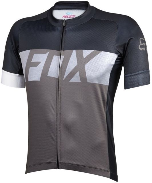 Fox Ascent Short Sleeve Jersey 2016 -CharcoaL XL