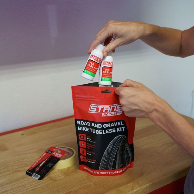 Stans NoTubes Road and Gravel Bike Tubeless Kit 2