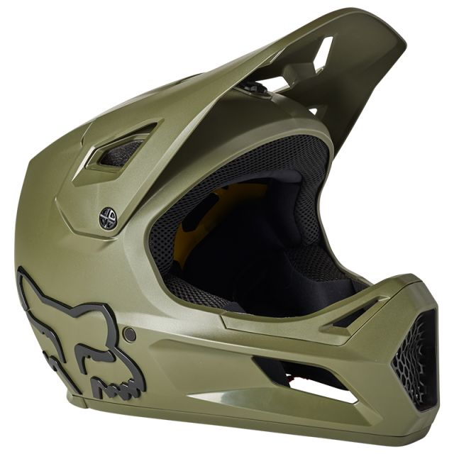 Fox Youth Rampage Helmet 2021 - Olive Green
