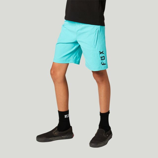 Fox Youth Ranger Kids Shorts 2021 - Teal
