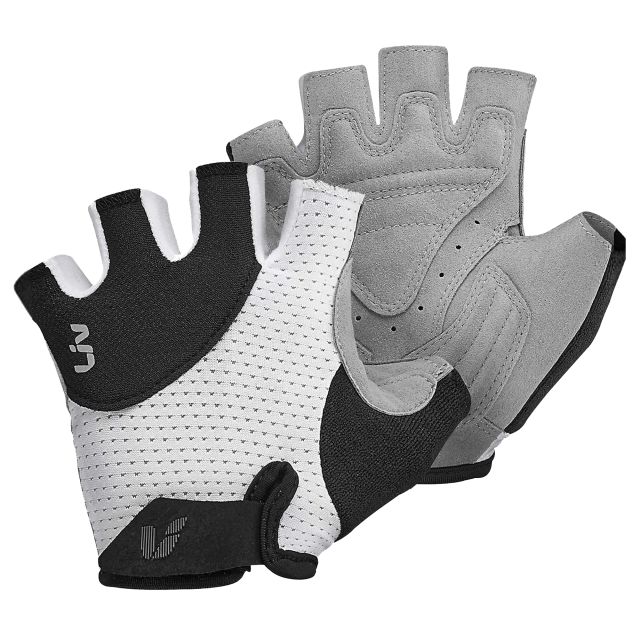 Liv Passion Womens Short Finger Gloves - White