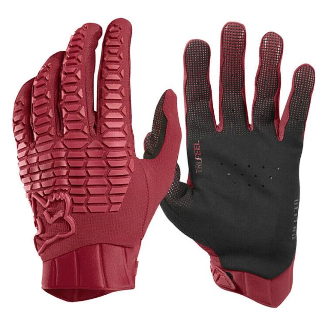 Fox Defend Gloves - Cardinal Red