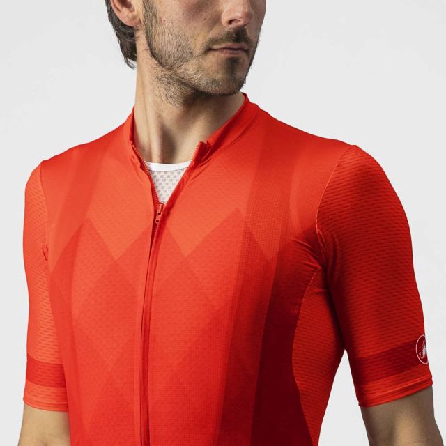Castelli A Tutta Jersey - Fiery Red 5