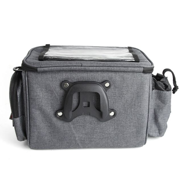 Azur Touring Handlebar Bag Grey Ivanhoe Cycles