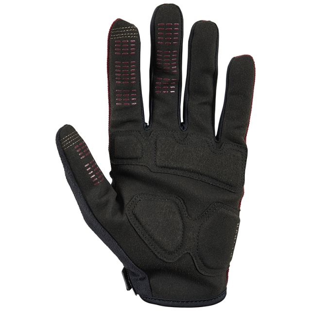 Fox Ranger Gel Bike Gloves (2022) - Dark Maroon Red | Ivanhoe Cycles