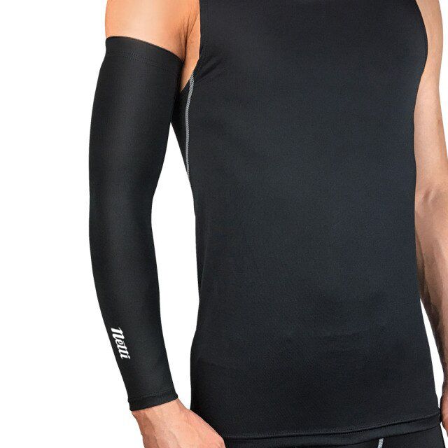 Netti UV Arm Protector Sun Sleeve Black Ivanhoe Cycles