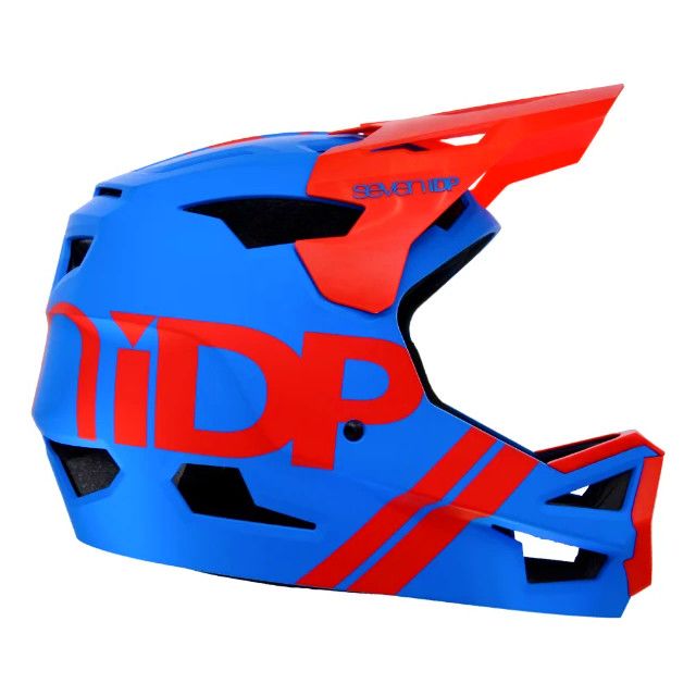 Seven IDP Project 23 ABS Full Face Helmet - Blue/Red