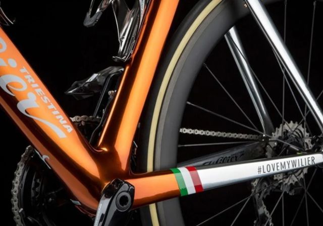Wilier Cento 10 Air Frameset - Ramato