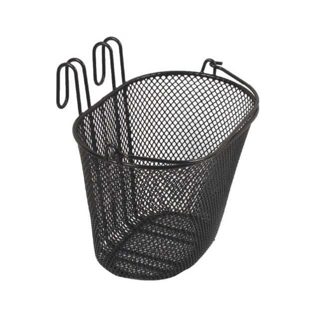 Kids Wire Front Basket - Black