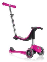 Globber Evo 4 In 1 Scooter Pink