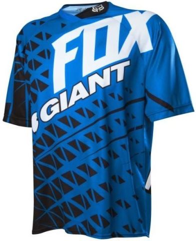 Fox Giant Demo Jersey [Colour: Black/Blue] [Size: L