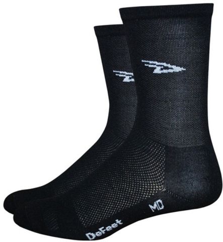Defeet Aireator Hi Socks - D Logo