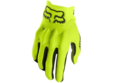 Fox Attack Full Finger Gloves 2017 [Colour: Fluro Y