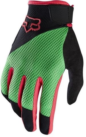 Fox Reflex Gel Full Finger Gloves 2016 -Fluro Green