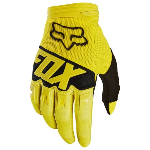 Fox Dirtpaw Race Youth Gloves 2018 [Colour: Yellow]