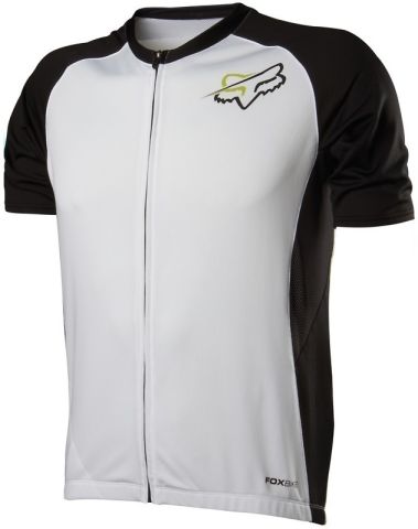 Fox Aircool Zip Short Sleeve Jersey 2014