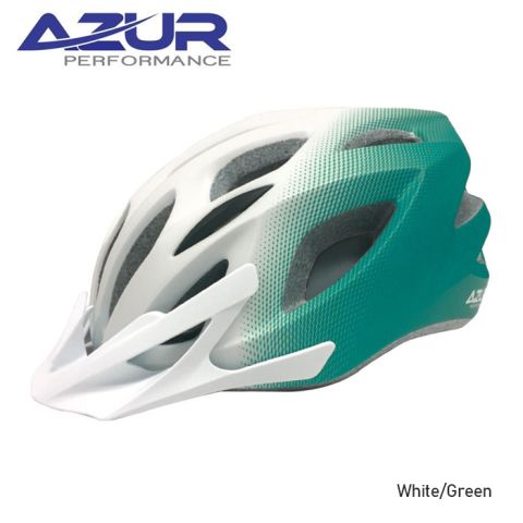 Azur L60 Helmet -White Green  S/M