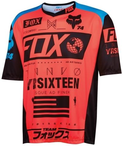 Fox Demo Union DH Short Sleeve Jersey 2016