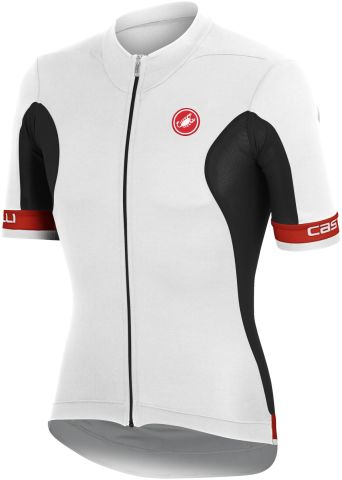 Castelli Volata FZ Jersey -White  L